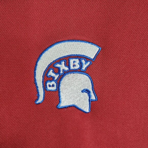 Men's Nike Golf Red Polo Shirt Dri-Fit Spartan Embroidery Short Sleeve Size XXL - Picture 4 of 11